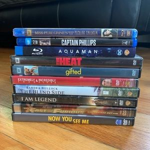 Assortment of dvds